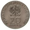 20 złotych - XXV lat RWPG - napis wklęsły